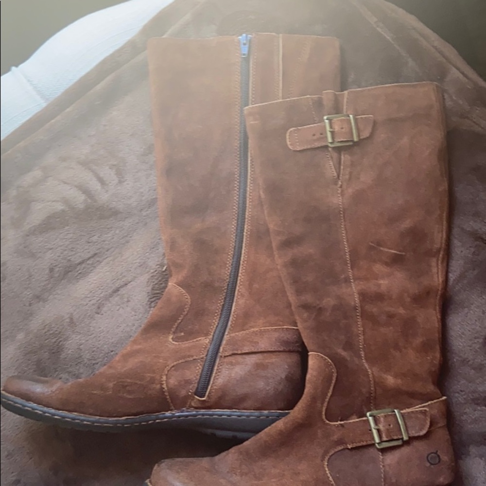 Leather b.o.c boots